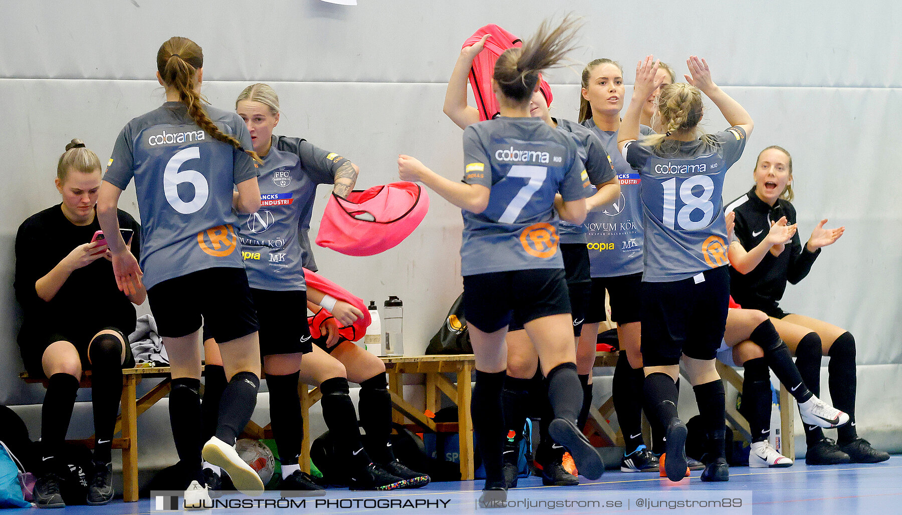 Skövde Futsalcup 2022 Damer Falköping Futsal Club-IFK Wreta Kloster 2 4-0,dam,Arena Skövde,Skövde,Sverige,Futsal,,2022,297545