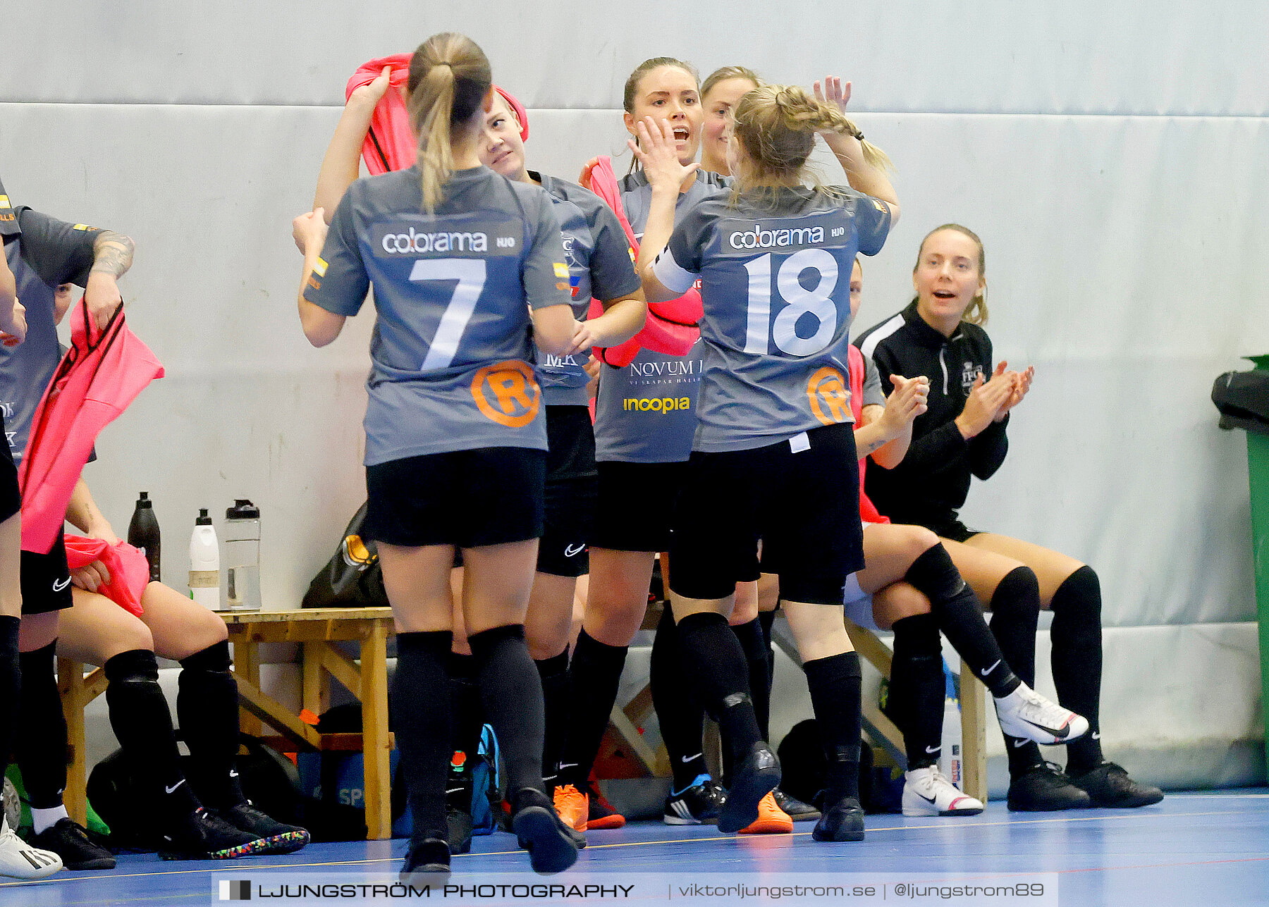 Skövde Futsalcup 2022 Damer Falköping Futsal Club-IFK Wreta Kloster 2 4-0,dam,Arena Skövde,Skövde,Sverige,Futsal,,2022,297546