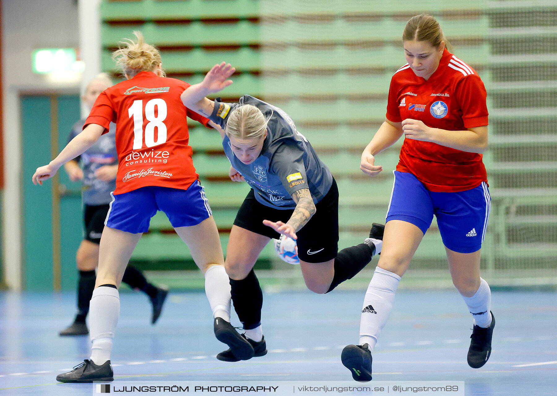 Skövde Futsalcup 2022 Damer Falköping Futsal Club-IFK Wreta Kloster 2 4-0,dam,Arena Skövde,Skövde,Sverige,Futsal,,2022,297549