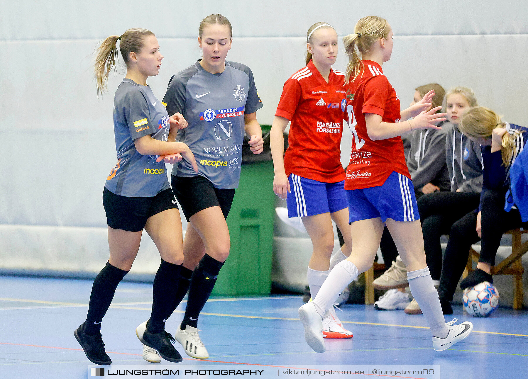 Skövde Futsalcup 2022 Damer Falköping Futsal Club-IFK Wreta Kloster 2 4-0,dam,Arena Skövde,Skövde,Sverige,Futsal,,2022,297574
