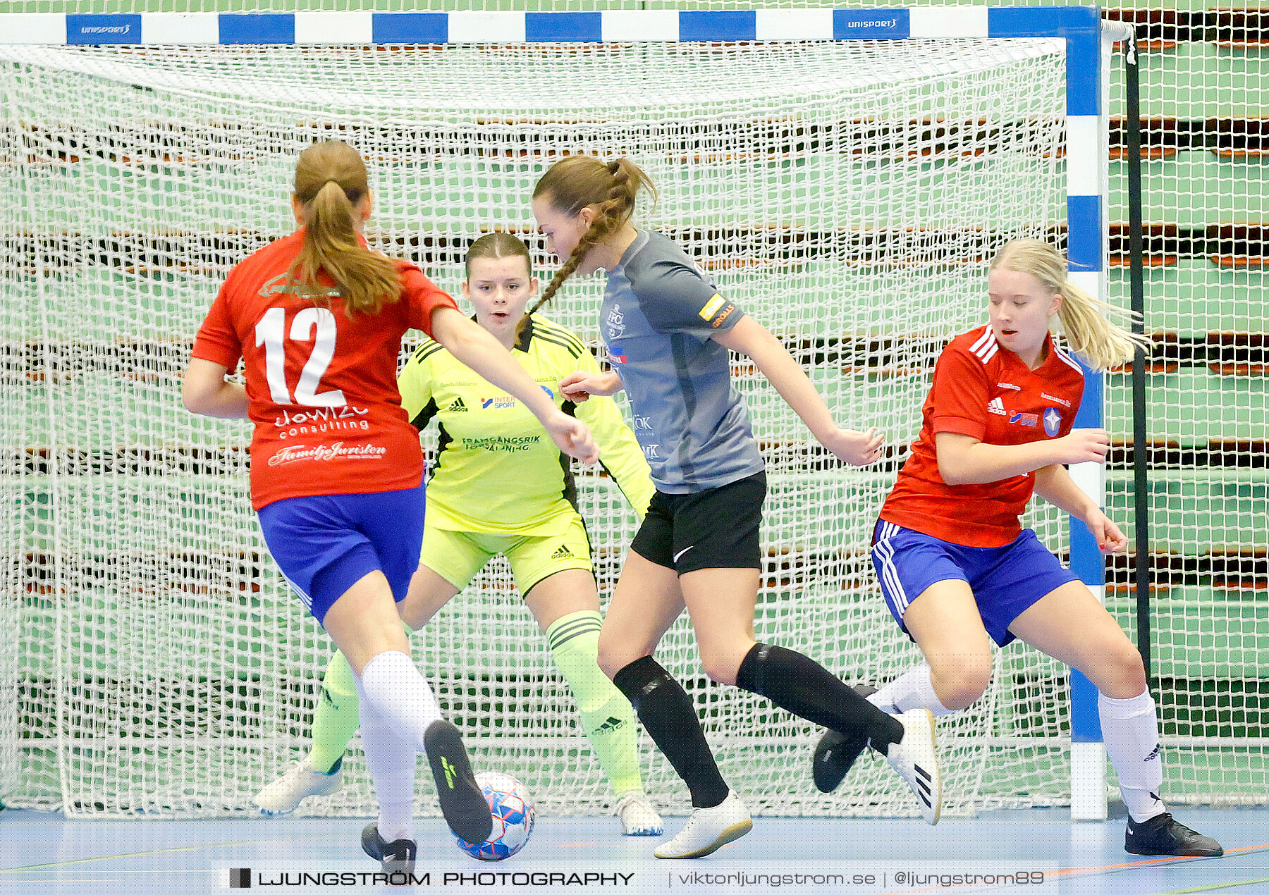 Skövde Futsalcup 2022 Damer Falköping Futsal Club-IFK Wreta Kloster 2 4-0,dam,Arena Skövde,Skövde,Sverige,Futsal,,2022,297598