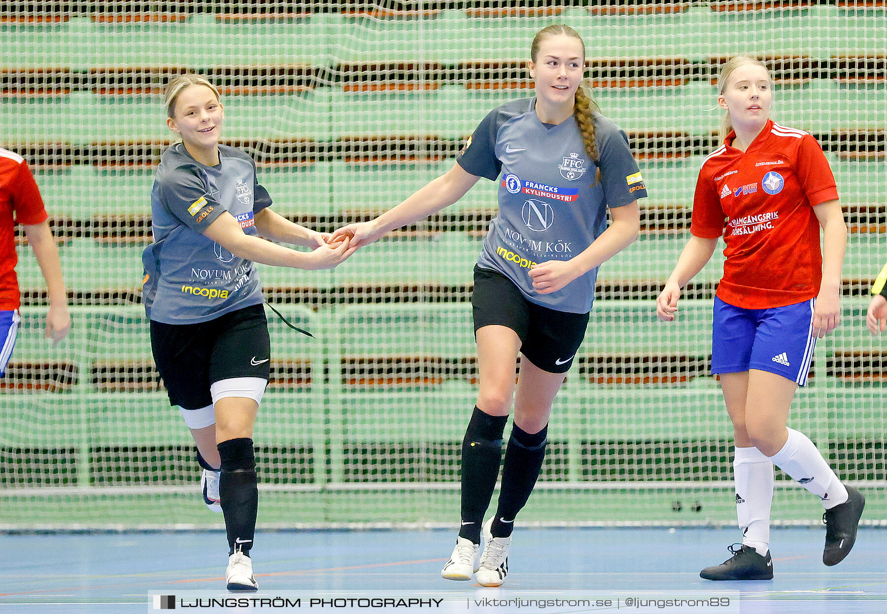 Skövde Futsalcup 2022 Damer Falköping Futsal Club-IFK Wreta Kloster 2 4-0,dam,Arena Skövde,Skövde,Sverige,Futsal,,2022,297601