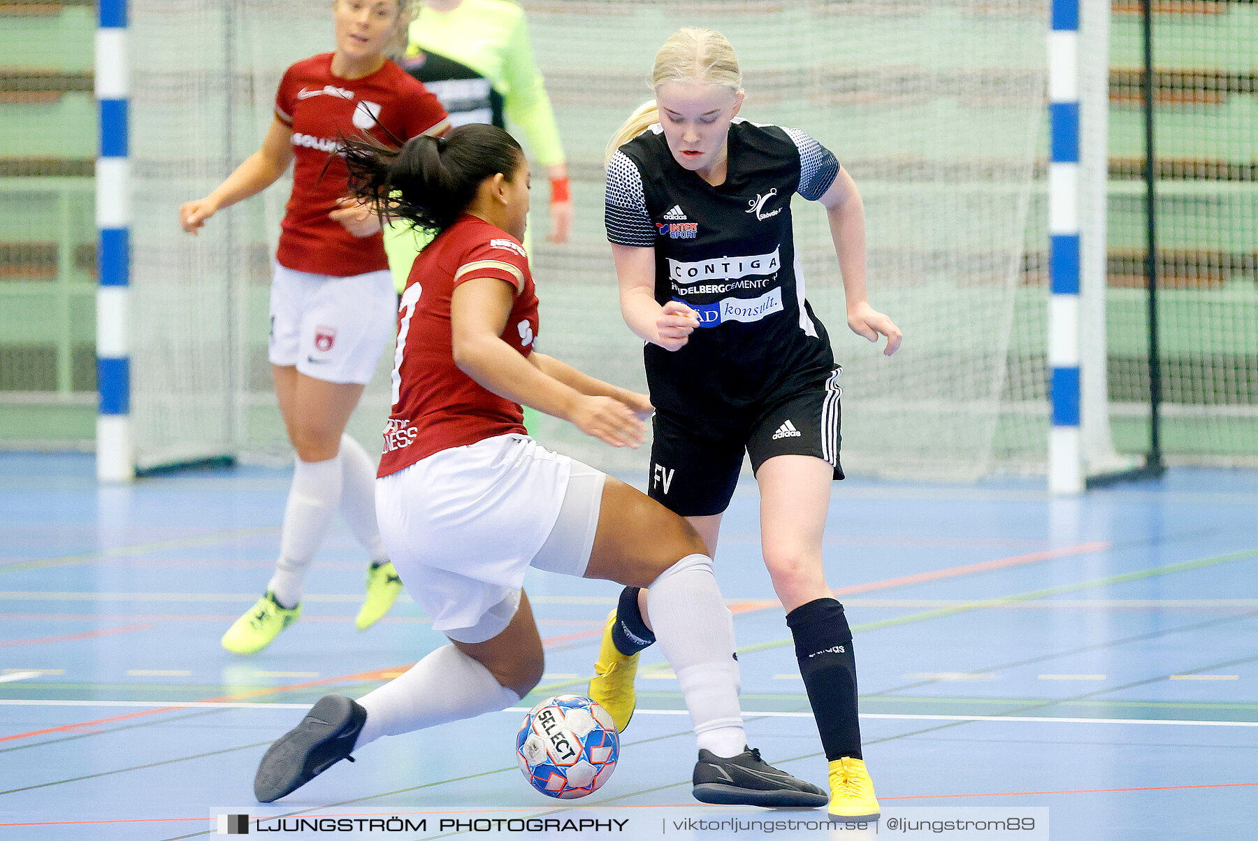 Skövde Futsalcup 2022 Damer Qviding FIF-Skövde KIK 1-0,dam,Arena Skövde,Skövde,Sverige,Futsal,,2022,297694