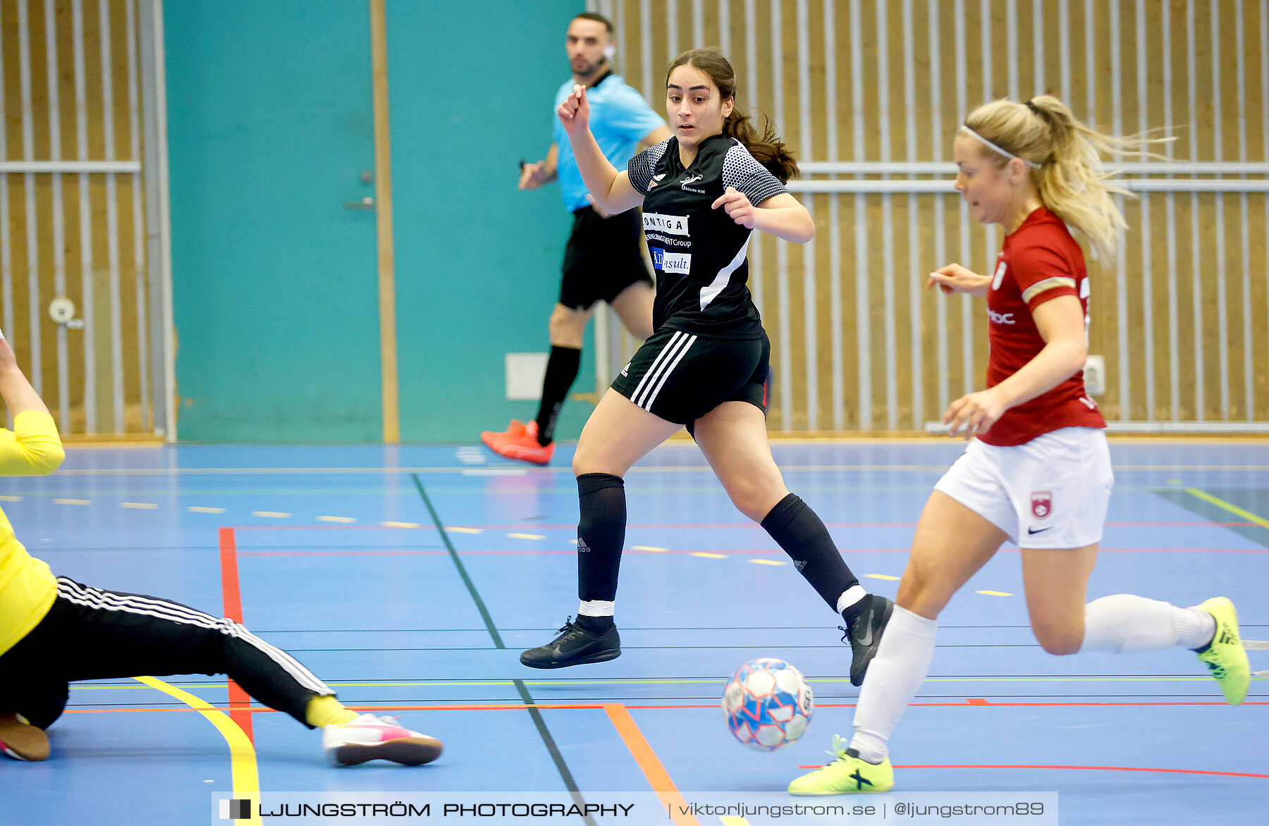 Skövde Futsalcup 2022 Damer Qviding FIF-Skövde KIK 1-0,dam,Arena Skövde,Skövde,Sverige,Futsal,,2022,297701