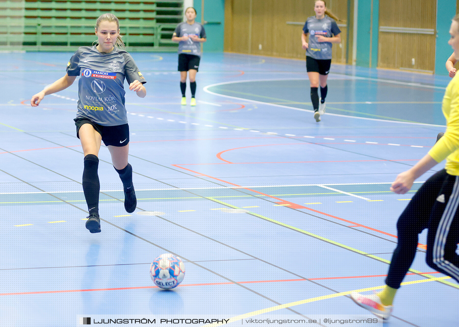 Skövde Futsalcup 2022 Damer A-FINAL Falköping Futsal Club-Qviding FIF 1-2,dam,Arena Skövde,Skövde,Sverige,Futsal,,2022,297722