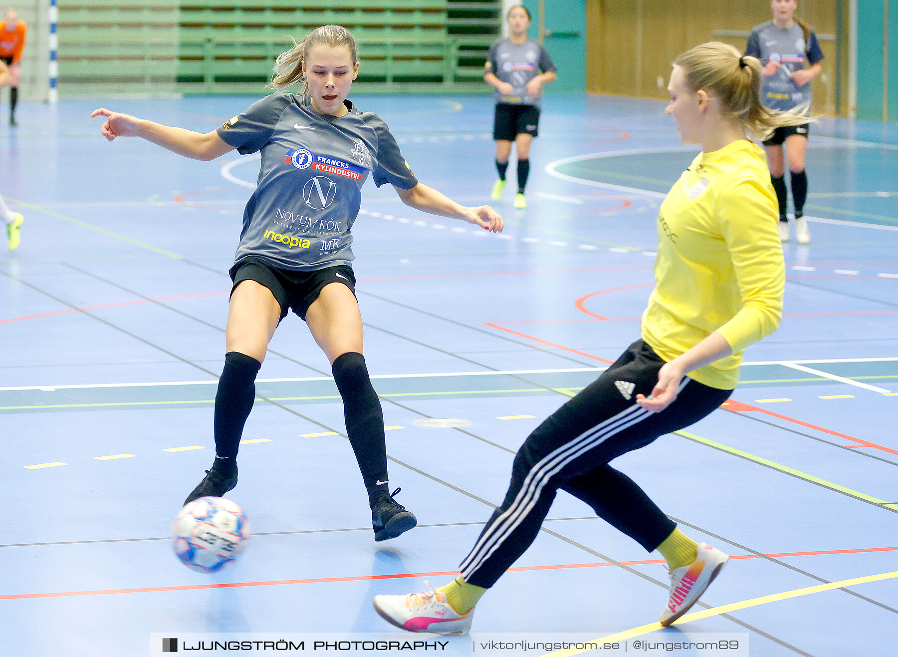 Skövde Futsalcup 2022 Damer A-FINAL Falköping Futsal Club-Qviding FIF 1-2,dam,Arena Skövde,Skövde,Sverige,Futsal,,2022,297723