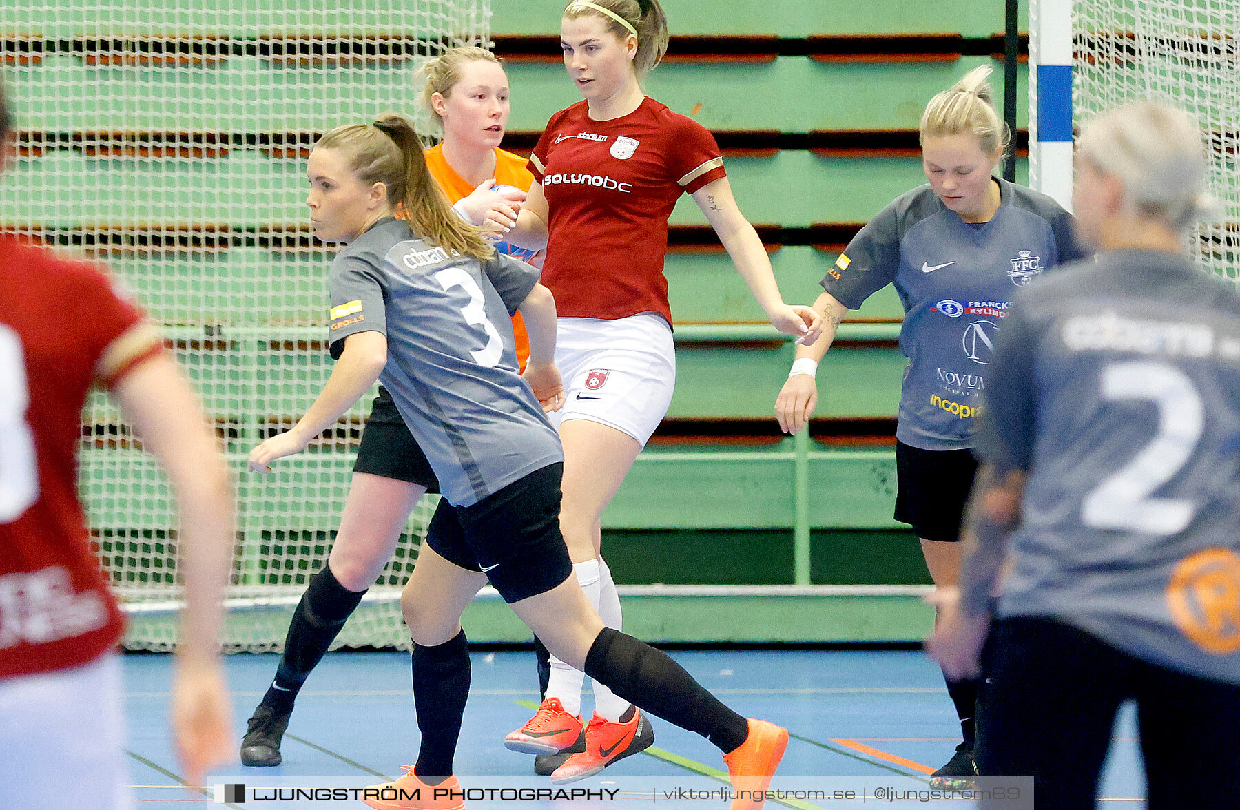 Skövde Futsalcup 2022 Damer A-FINAL Falköping Futsal Club-Qviding FIF 1-2,dam,Arena Skövde,Skövde,Sverige,Futsal,,2022,297727