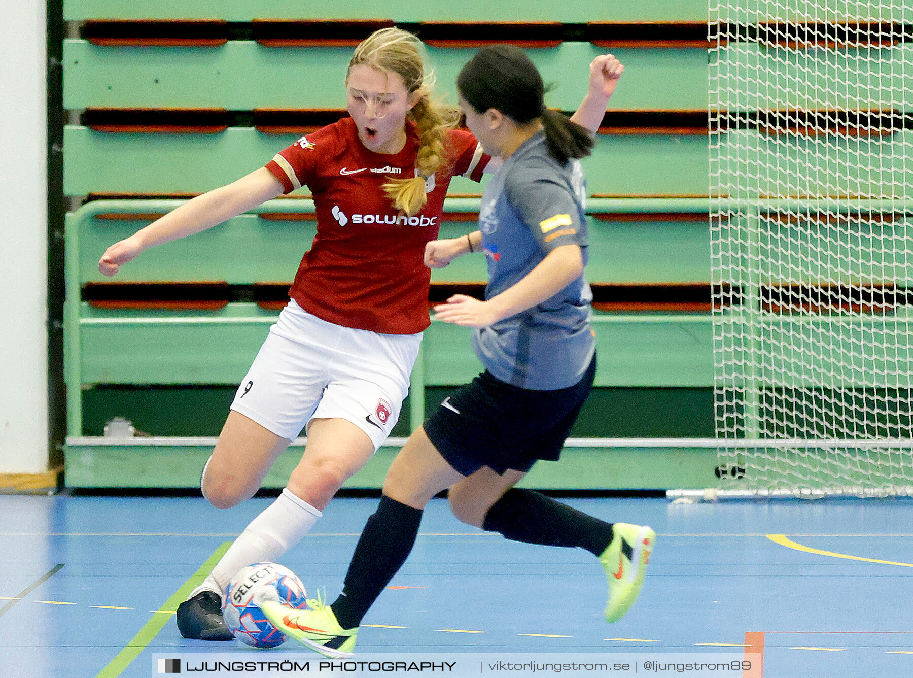 Skövde Futsalcup 2022 Damer A-FINAL Falköping Futsal Club-Qviding FIF 1-2,dam,Arena Skövde,Skövde,Sverige,Futsal,,2022,297730