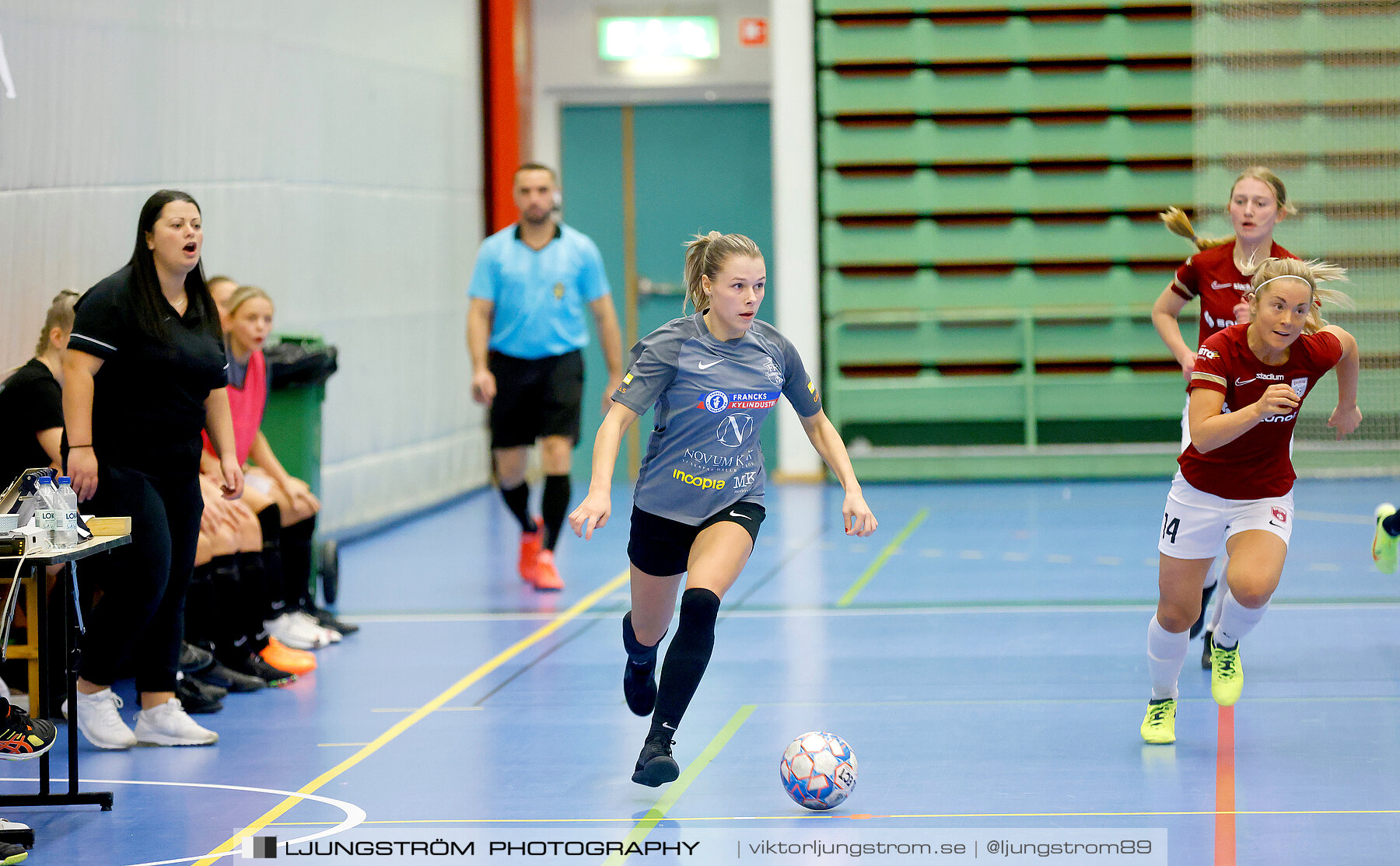 Skövde Futsalcup 2022 Damer A-FINAL Falköping Futsal Club-Qviding FIF 1-2,dam,Arena Skövde,Skövde,Sverige,Futsal,,2022,297734