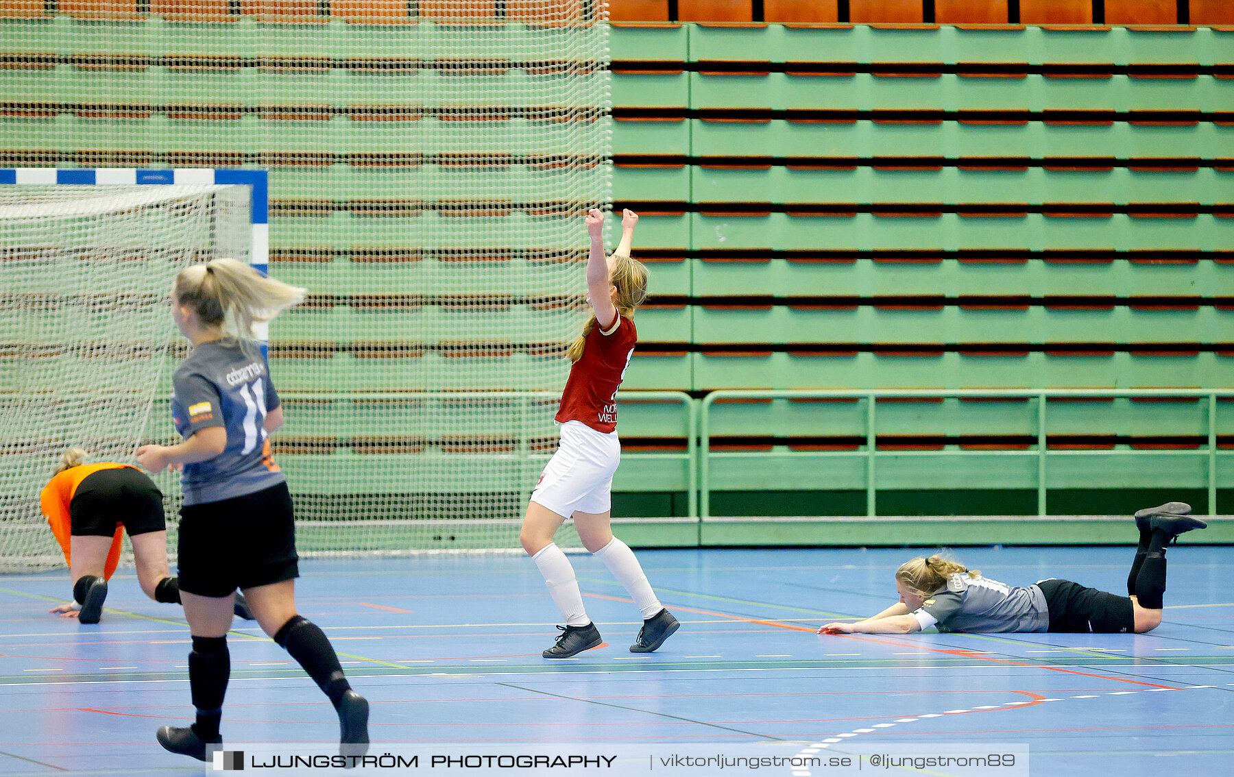 Skövde Futsalcup 2022 Damer A-FINAL Falköping Futsal Club-Qviding FIF 1-2,dam,Arena Skövde,Skövde,Sverige,Futsal,,2022,297735