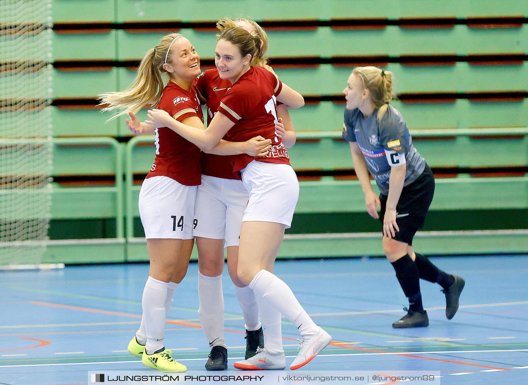 Skövde Futsalcup 2022 Damer A-FINAL Falköping Futsal Club-Qviding FIF 1-2,dam,Arena Skövde,Skövde,Sverige,Futsal,,2022,297742