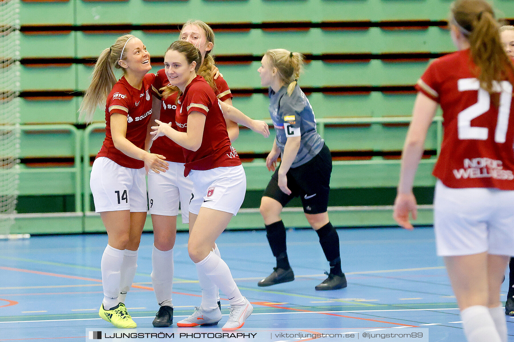 Skövde Futsalcup 2022 Damer A-FINAL Falköping Futsal Club-Qviding FIF 1-2,dam,Arena Skövde,Skövde,Sverige,Futsal,,2022,297743