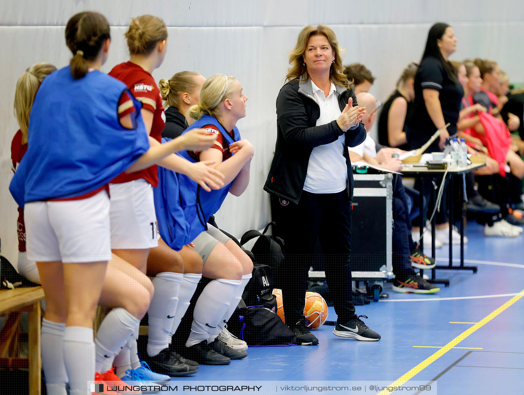 Skövde Futsalcup 2022 Damer A-FINAL Falköping Futsal Club-Qviding FIF 1-2,dam,Arena Skövde,Skövde,Sverige,Futsal,,2022,297745