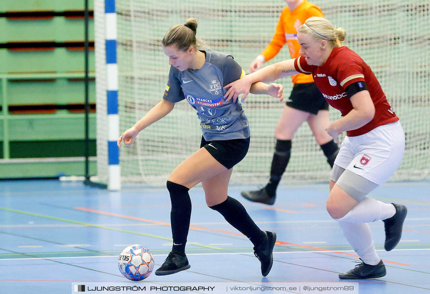 Skövde Futsalcup 2022 Damer A-FINAL Falköping Futsal Club-Qviding FIF 1-2,dam,Arena Skövde,Skövde,Sverige,Futsal,,2022,297746