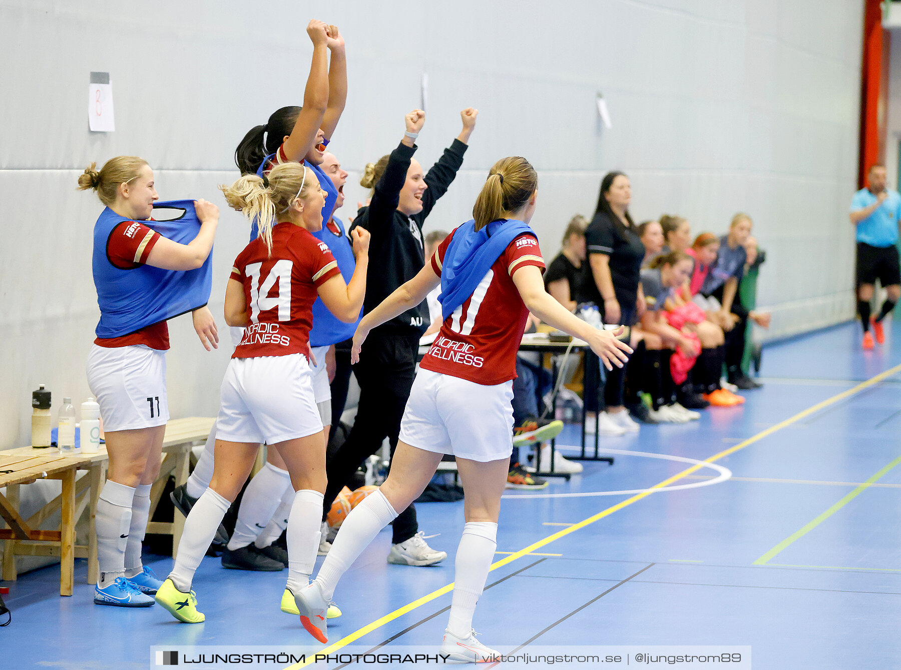 Skövde Futsalcup 2022 Damer A-FINAL Falköping Futsal Club-Qviding FIF 1-2,dam,Arena Skövde,Skövde,Sverige,Futsal,,2022,297749