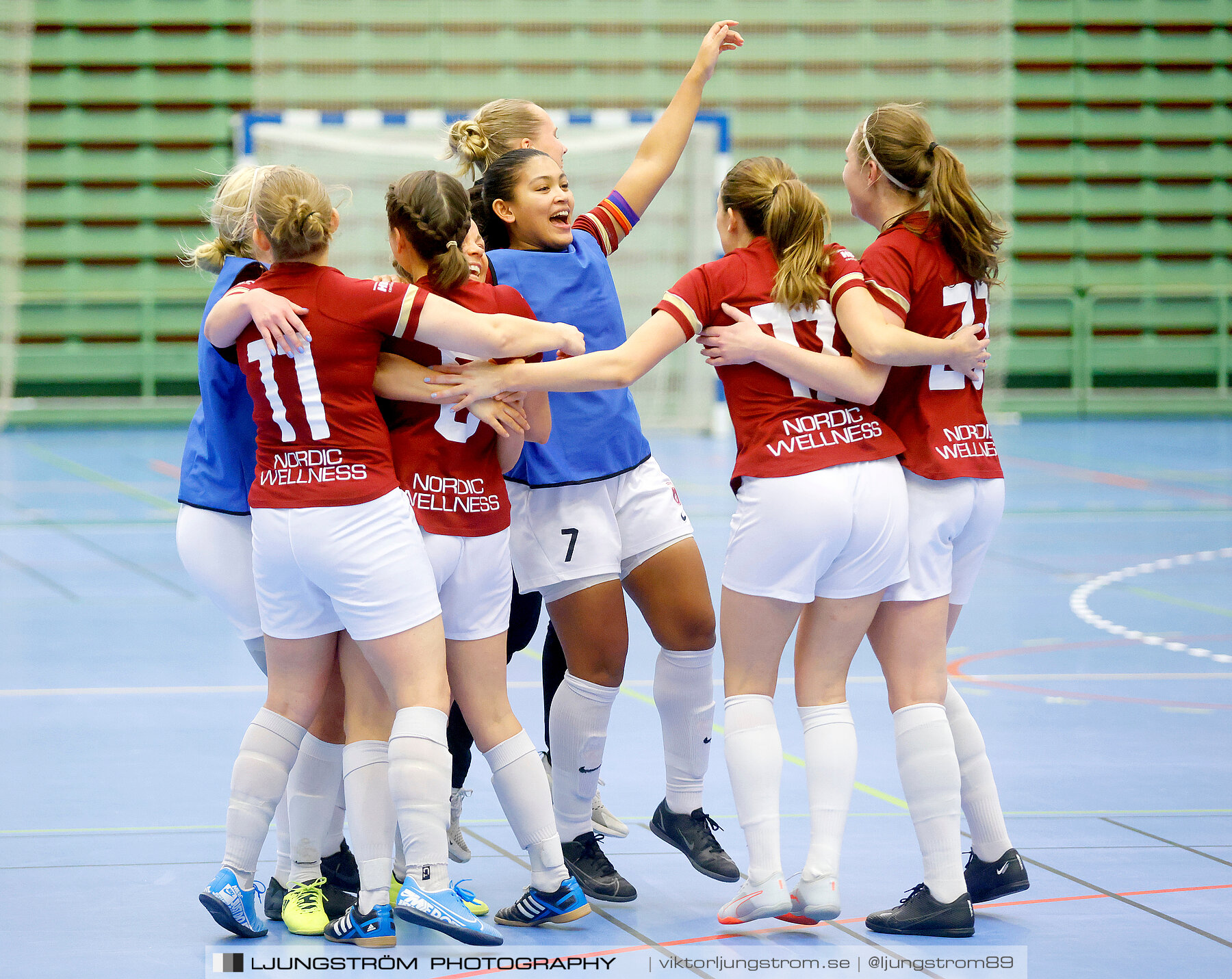 Skövde Futsalcup 2022 Damer A-FINAL Falköping Futsal Club-Qviding FIF 1-2,dam,Arena Skövde,Skövde,Sverige,Futsal,,2022,297756