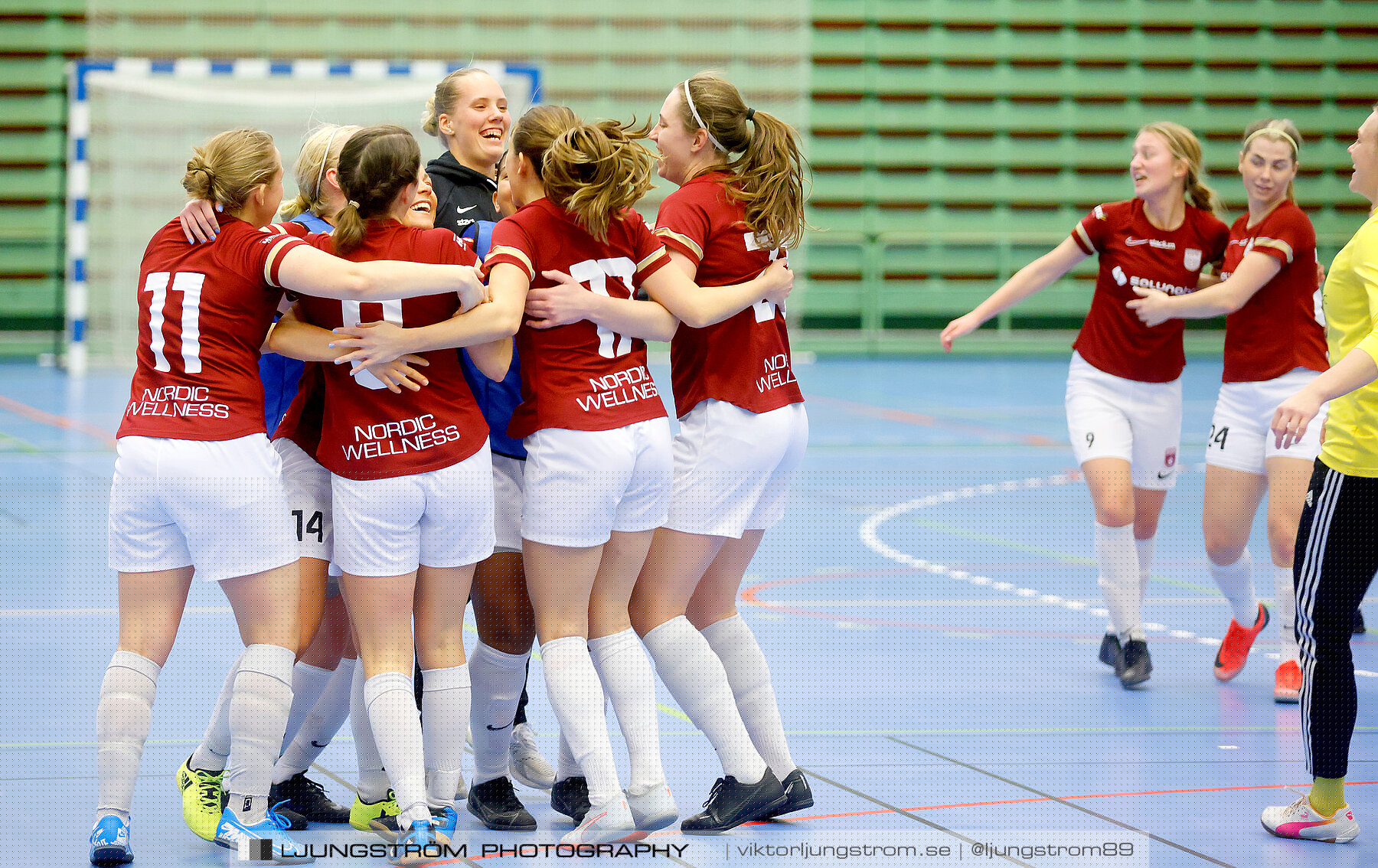 Skövde Futsalcup 2022 Damer A-FINAL Falköping Futsal Club-Qviding FIF 1-2,dam,Arena Skövde,Skövde,Sverige,Futsal,,2022,297759
