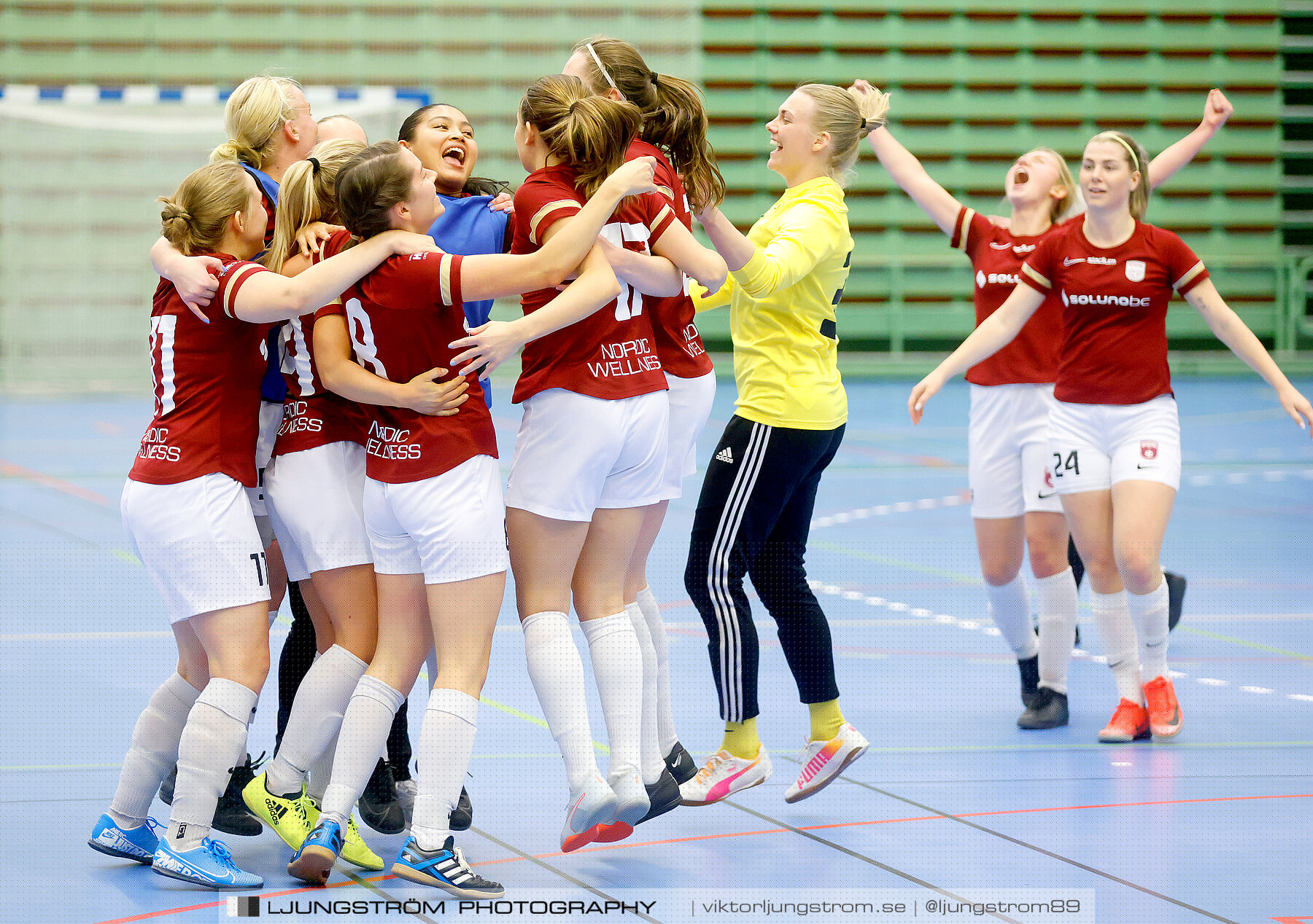 Skövde Futsalcup 2022 Damer A-FINAL Falköping Futsal Club-Qviding FIF 1-2,dam,Arena Skövde,Skövde,Sverige,Futsal,,2022,297760