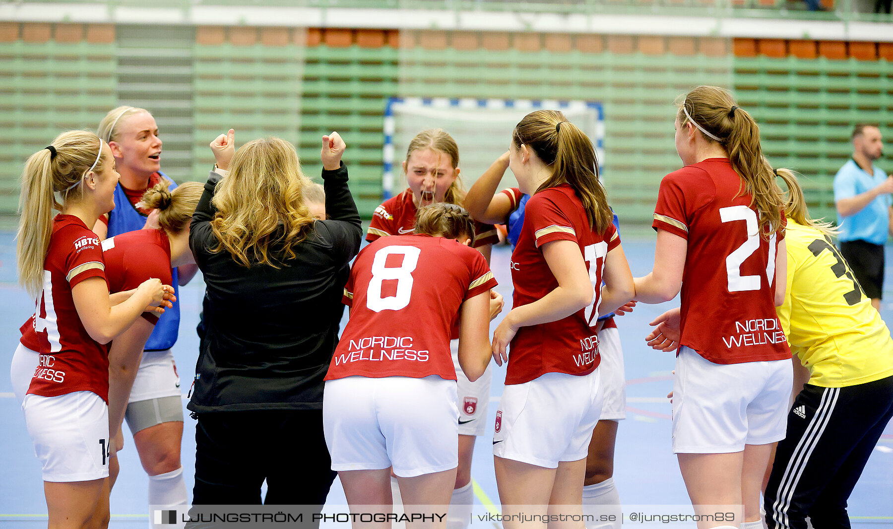 Skövde Futsalcup 2022 Damer A-FINAL Falköping Futsal Club-Qviding FIF 1-2,dam,Arena Skövde,Skövde,Sverige,Futsal,,2022,297770