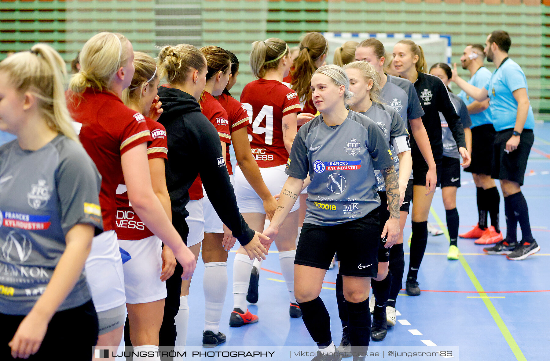 Skövde Futsalcup 2022 Damer A-FINAL Falköping Futsal Club-Qviding FIF 1-2,dam,Arena Skövde,Skövde,Sverige,Futsal,,2022,297773