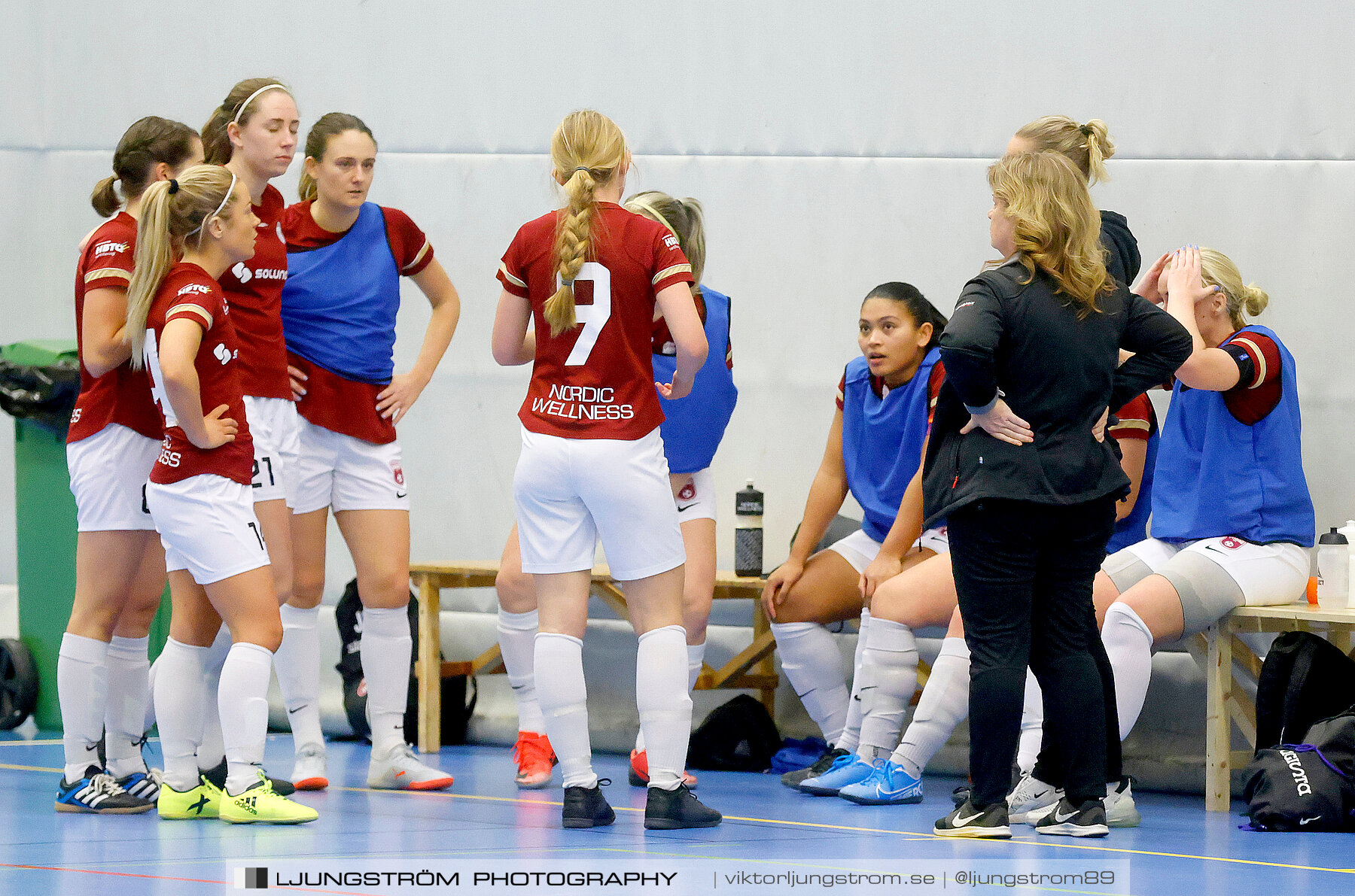 Skövde Futsalcup 2022 Damer A-FINAL Falköping Futsal Club-Qviding FIF 1-2,dam,Arena Skövde,Skövde,Sverige,Futsal,,2022,297931
