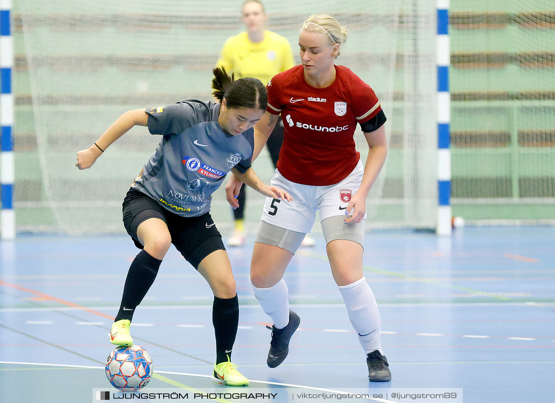 Skövde Futsalcup 2022 Damer A-FINAL Falköping Futsal Club-Qviding FIF 1-2,dam,Arena Skövde,Skövde,Sverige,Futsal,,2022,297937