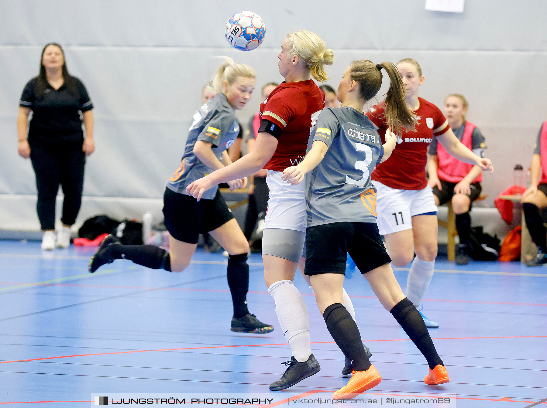 Skövde Futsalcup 2022 Damer A-FINAL Falköping Futsal Club-Qviding FIF 1-2,dam,Arena Skövde,Skövde,Sverige,Futsal,,2022,297945