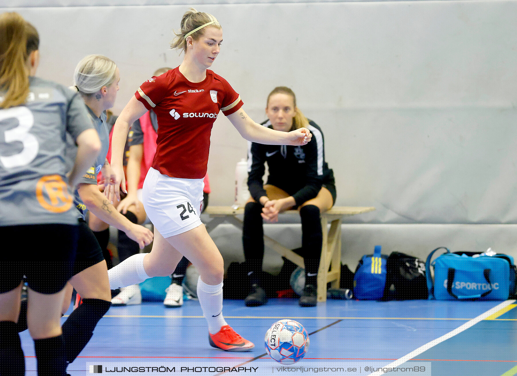 Skövde Futsalcup 2022 Damer A-FINAL Falköping Futsal Club-Qviding FIF 1-2,dam,Arena Skövde,Skövde,Sverige,Futsal,,2022,297946
