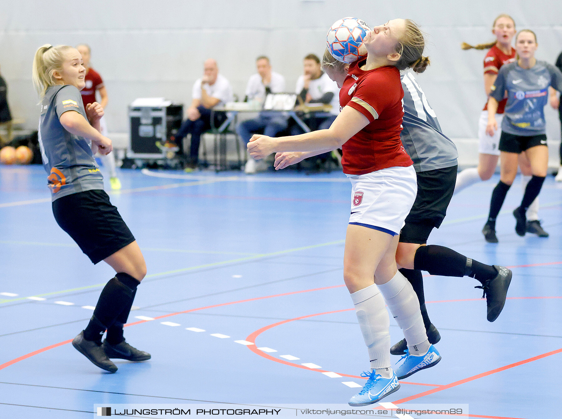 Skövde Futsalcup 2022 Damer A-FINAL Falköping Futsal Club-Qviding FIF 1-2,dam,Arena Skövde,Skövde,Sverige,Futsal,,2022,297953