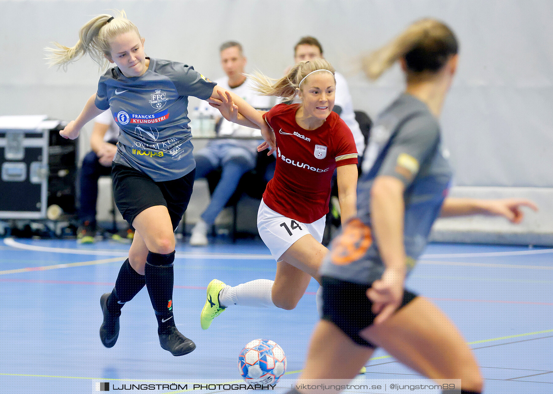 Skövde Futsalcup 2022 Damer A-FINAL Falköping Futsal Club-Qviding FIF 1-2,dam,Arena Skövde,Skövde,Sverige,Futsal,,2022,297957