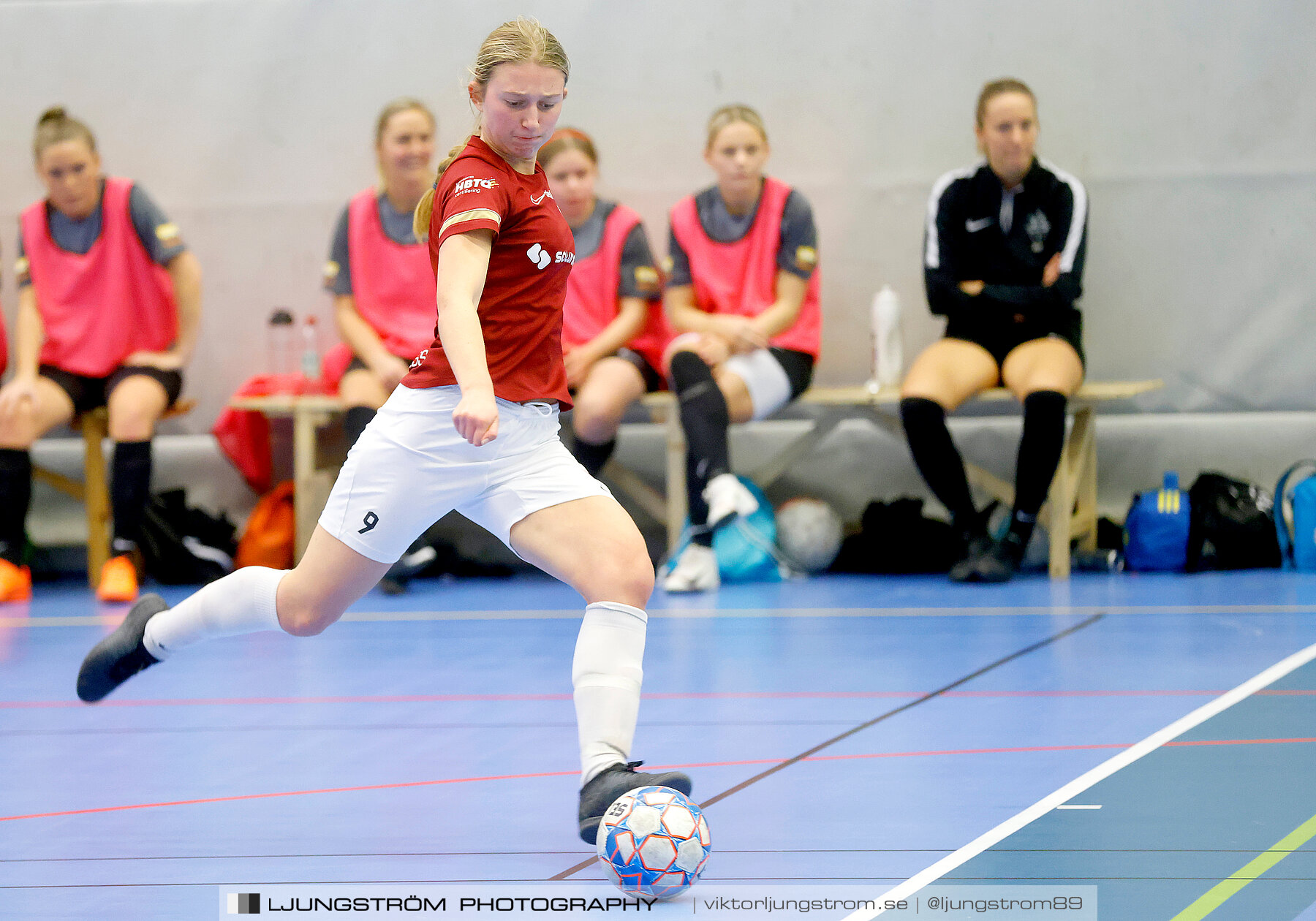 Skövde Futsalcup 2022 Damer A-FINAL Falköping Futsal Club-Qviding FIF 1-2,dam,Arena Skövde,Skövde,Sverige,Futsal,,2022,297959