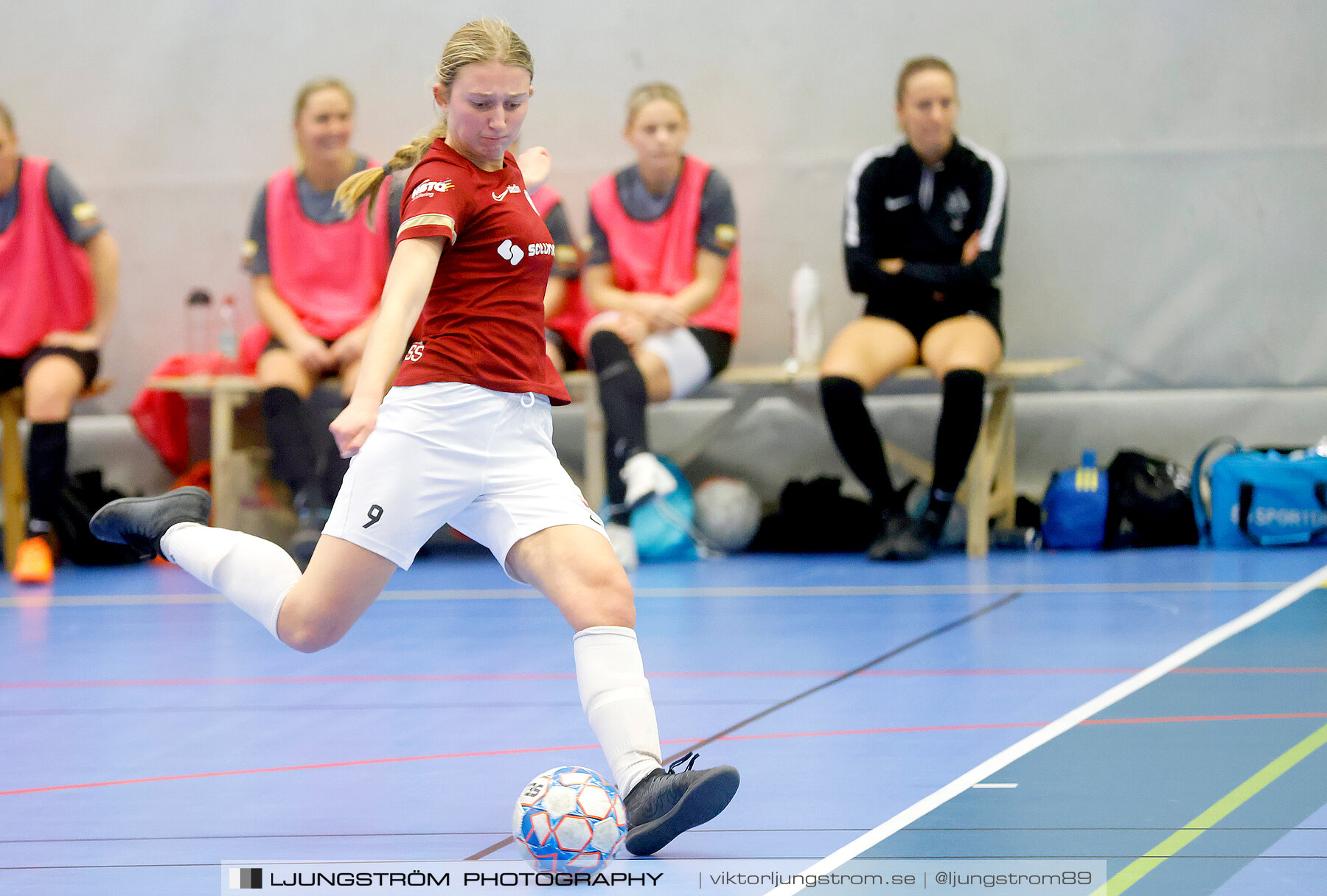 Skövde Futsalcup 2022 Damer A-FINAL Falköping Futsal Club-Qviding FIF 1-2,dam,Arena Skövde,Skövde,Sverige,Futsal,,2022,297960