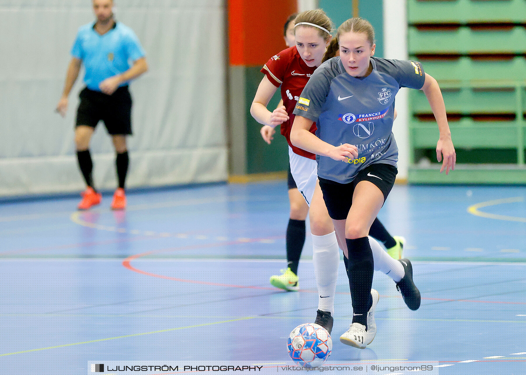 Skövde Futsalcup 2022 Damer A-FINAL Falköping Futsal Club-Qviding FIF 1-2,dam,Arena Skövde,Skövde,Sverige,Futsal,,2022,297970