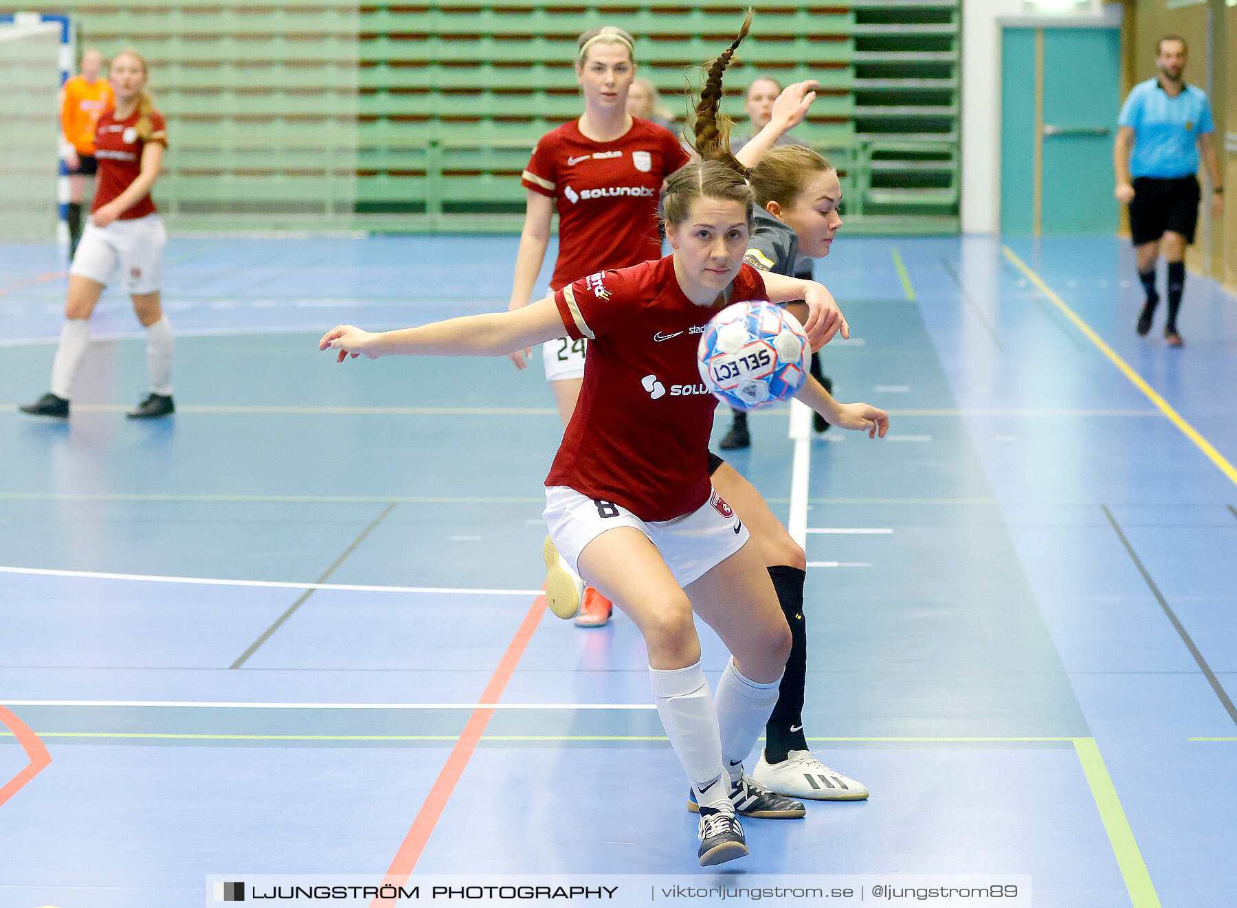 Skövde Futsalcup 2022 Damer A-FINAL Falköping Futsal Club-Qviding FIF 1-2,dam,Arena Skövde,Skövde,Sverige,Futsal,,2022,297976