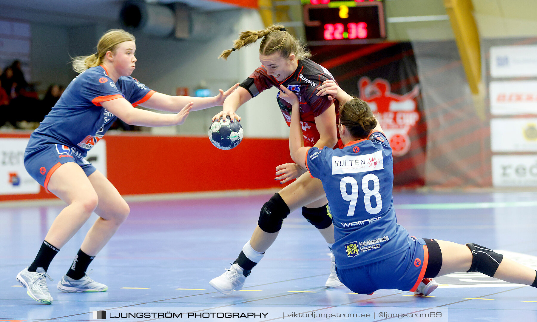 Skövde HF-Kristianstad HK 26-25,dam,Skövde Idrottshall,Skövde,Sverige,Handboll,,2022,299241