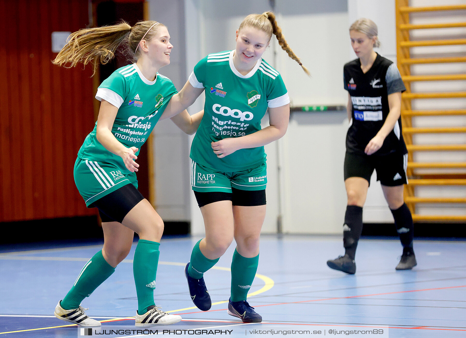 Dina-cupen 2023 1/4-final Skövde KIK-Våmbs IF 3-4,dam,Idrottshallen,Töreboda,Sverige,Futsal,,2023,300680