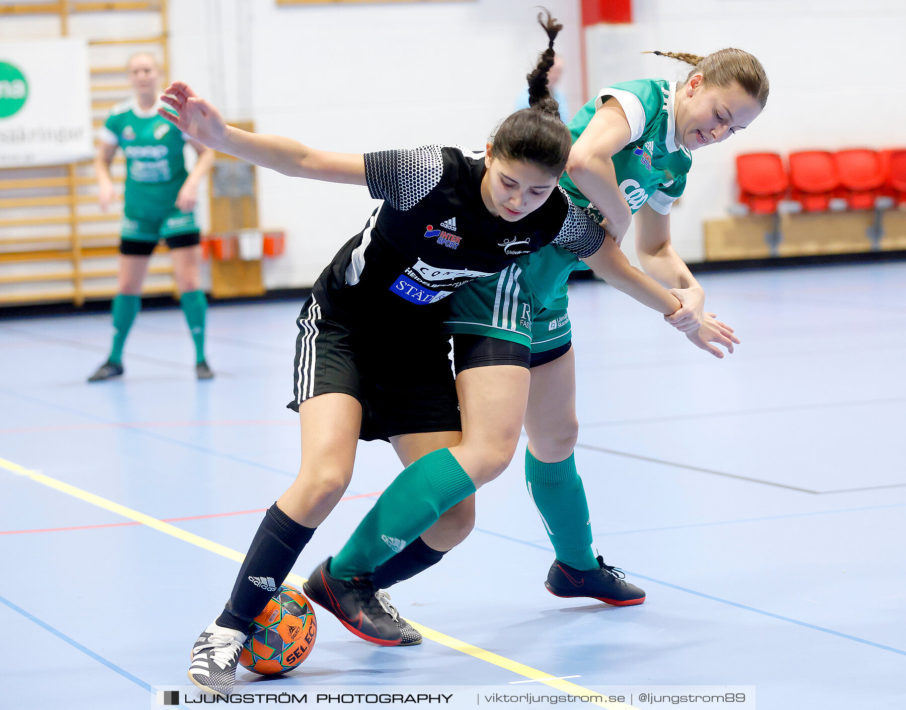 Dina-cupen 2023 1/4-final Skövde KIK-Våmbs IF 3-4,dam,Idrottshallen,Töreboda,Sverige,Futsal,,2023,300702