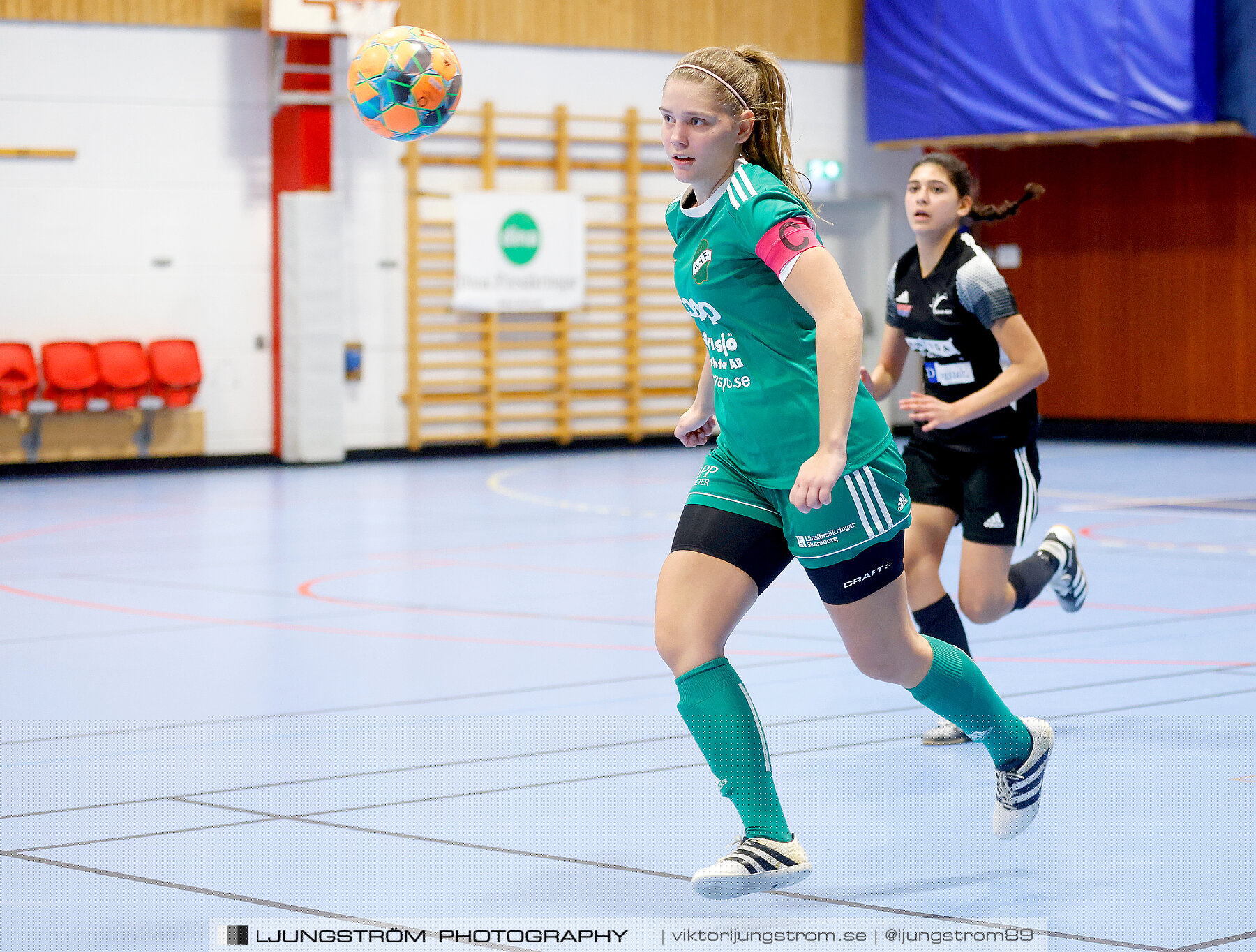 Dina-cupen 2023 1/4-final Skövde KIK-Våmbs IF 3-4,dam,Idrottshallen,Töreboda,Sverige,Futsal,,2023,300705