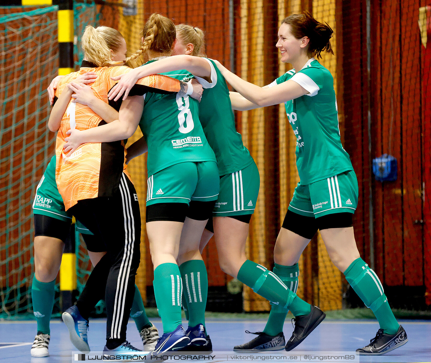 Dina-cupen 2023 1/4-final Skövde KIK-Våmbs IF 3-4,dam,Idrottshallen,Töreboda,Sverige,Futsal,,2023,300736