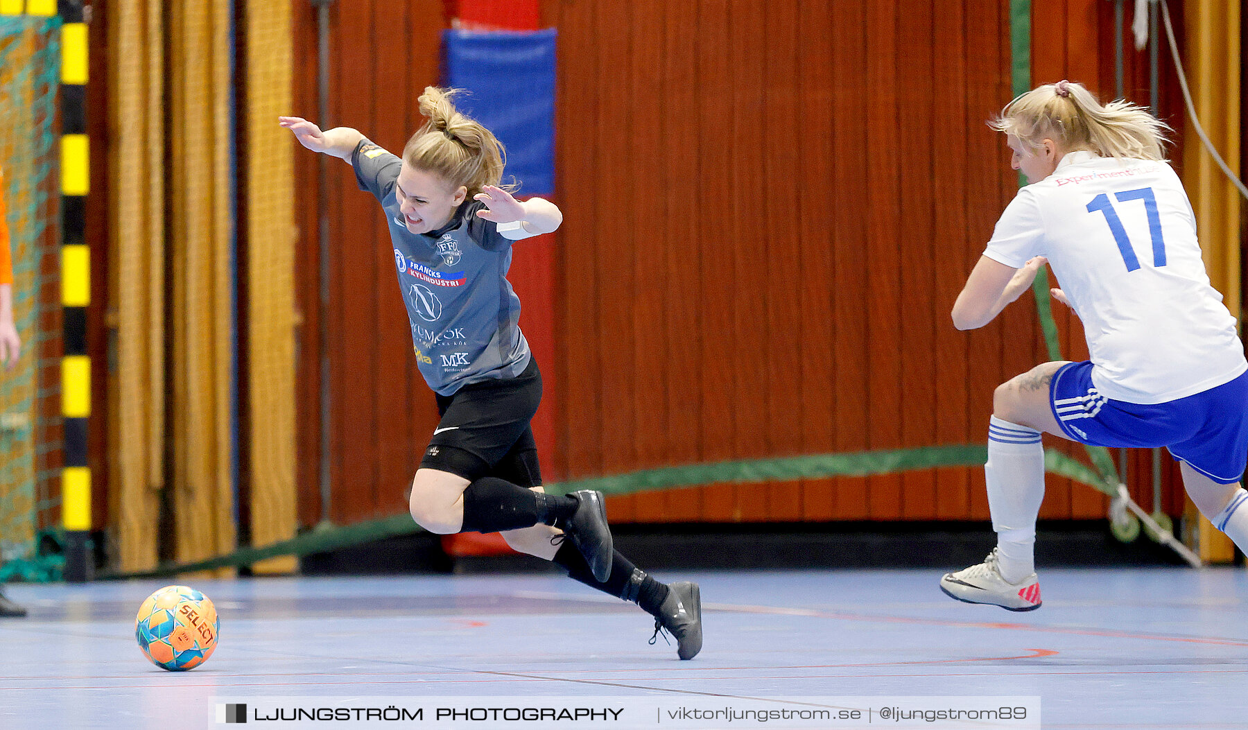 Dina-cupen 2023 1/4-final Falköpings FC-IFK Hjo 3-0,dam,Idrottshallen,Töreboda,Sverige,Futsal,,2023,300741