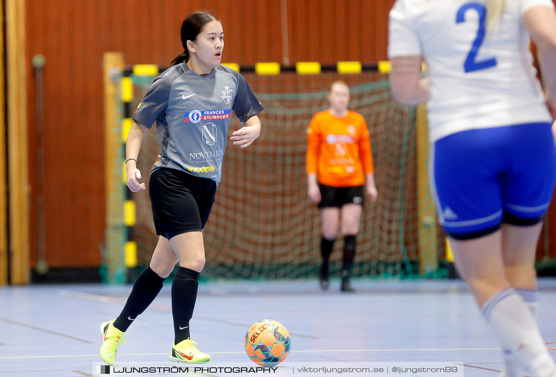 Dina-cupen 2023 1/4-final Falköpings FC-IFK Hjo 3-0,dam,Idrottshallen,Töreboda,Sverige,Futsal,,2023,300742