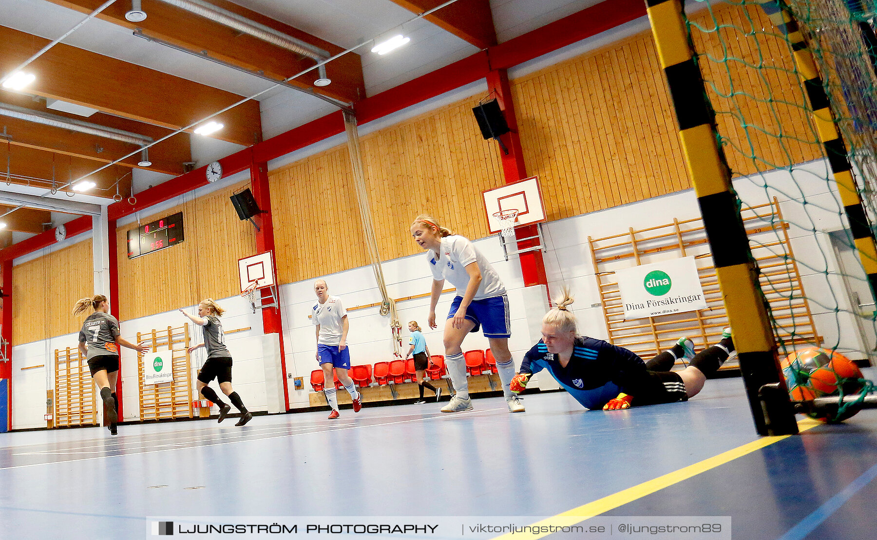 Dina-cupen 2023 1/4-final Falköpings FC-IFK Hjo 3-0,dam,Idrottshallen,Töreboda,Sverige,Futsal,,2023,300751