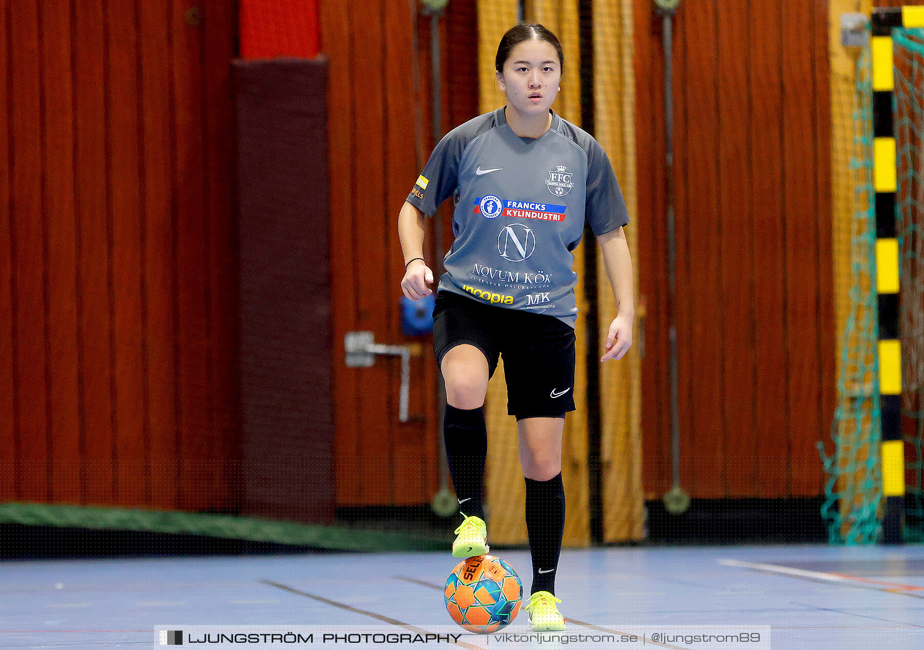 Dina-cupen 2023 1/4-final Falköpings FC-IFK Hjo 3-0,dam,Idrottshallen,Töreboda,Sverige,Futsal,,2023,300752