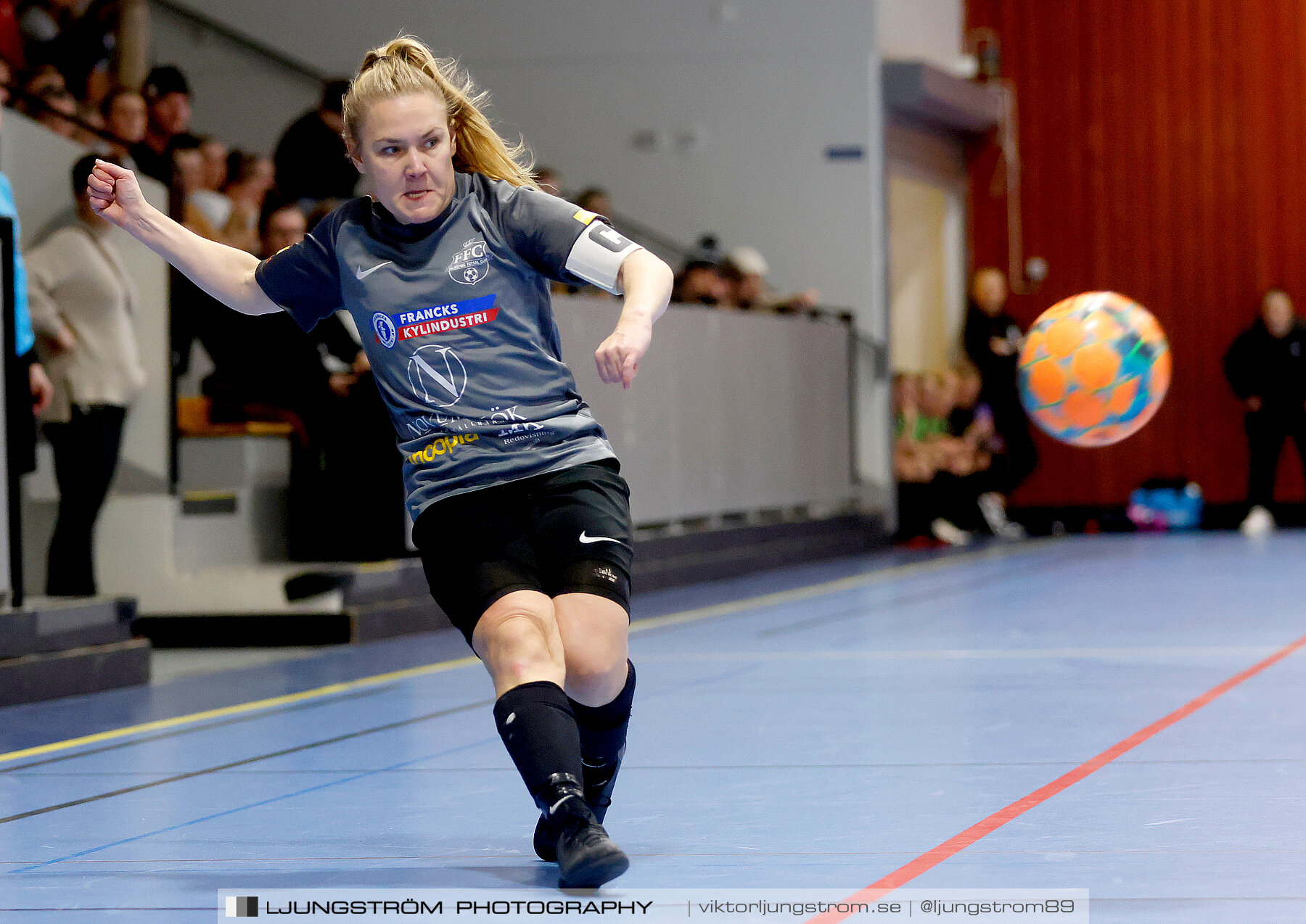 Dina-cupen 2023 1/4-final Falköpings FC-IFK Hjo 3-0,dam,Idrottshallen,Töreboda,Sverige,Futsal,,2023,300754