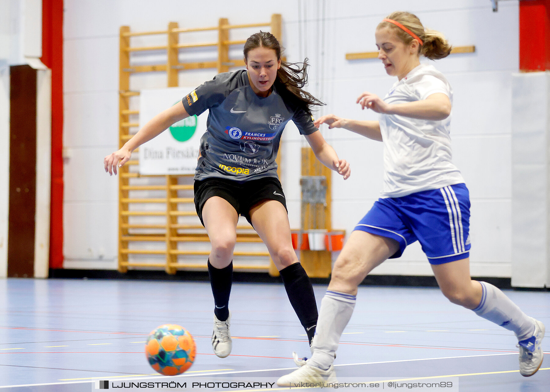 Dina-cupen 2023 1/4-final Falköpings FC-IFK Hjo 3-0,dam,Idrottshallen,Töreboda,Sverige,Futsal,,2023,300755