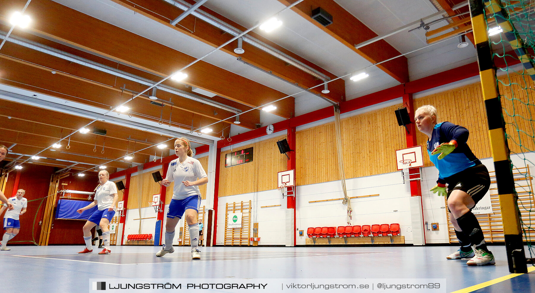 Dina-cupen 2023 1/4-final Falköpings FC-IFK Hjo 3-0,dam,Idrottshallen,Töreboda,Sverige,Futsal,,2023,300757