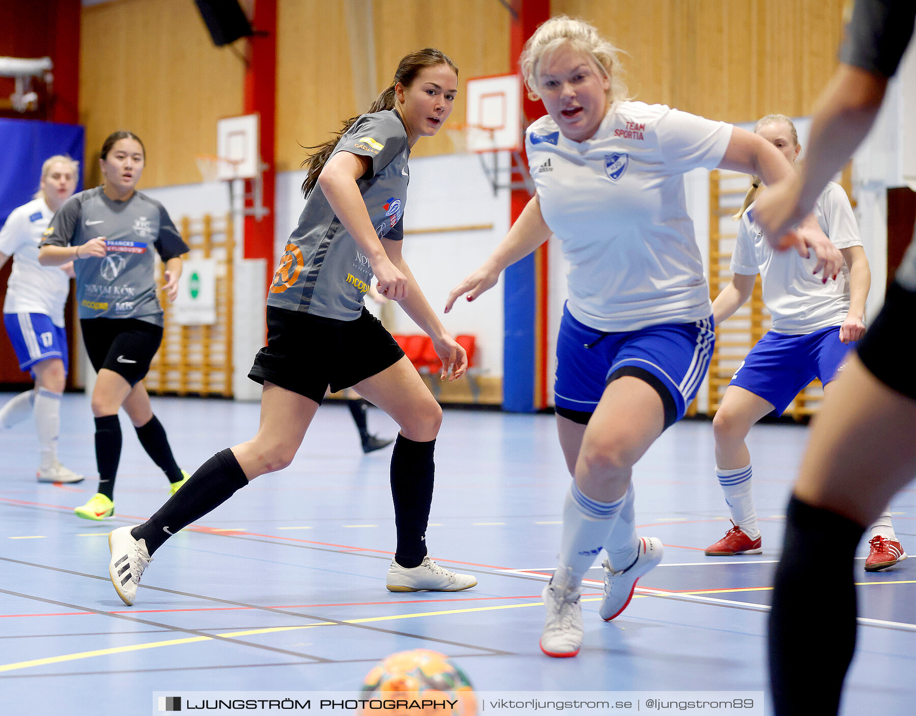 Dina-cupen 2023 1/4-final Falköpings FC-IFK Hjo 3-0,dam,Idrottshallen,Töreboda,Sverige,Futsal,,2023,300758