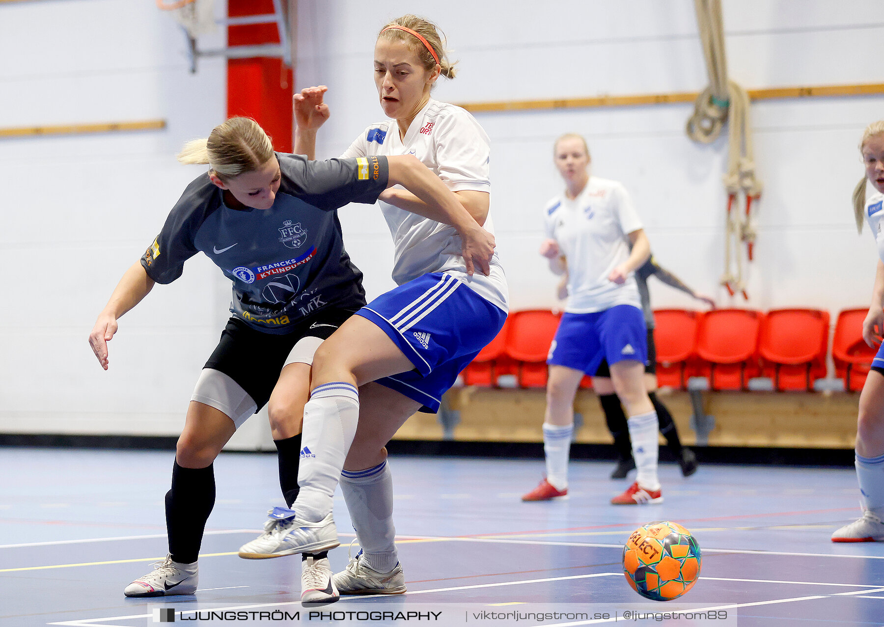 Dina-cupen 2023 1/4-final Falköpings FC-IFK Hjo 3-0,dam,Idrottshallen,Töreboda,Sverige,Futsal,,2023,300775