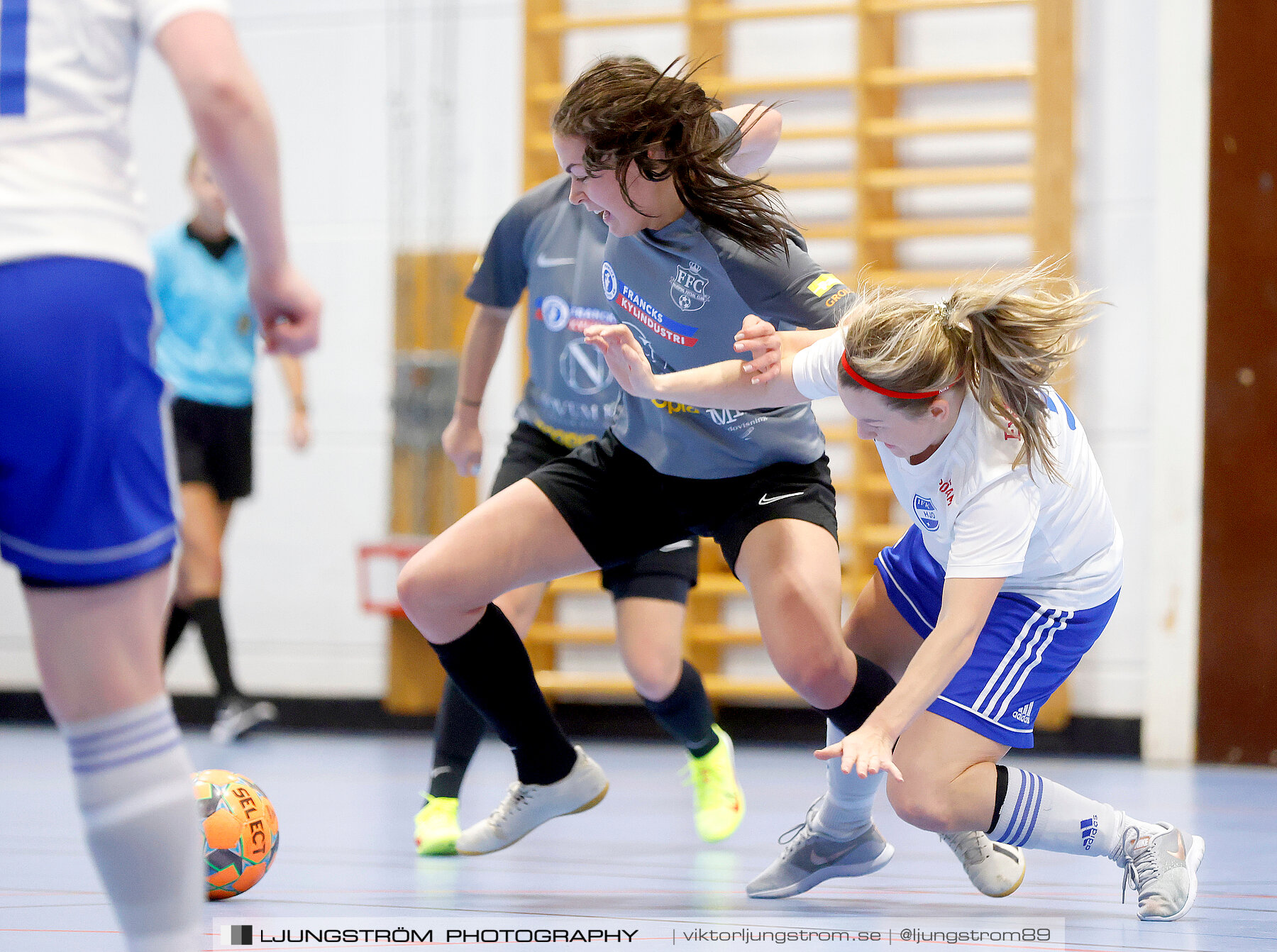 Dina-cupen 2023 1/4-final Falköpings FC-IFK Hjo 3-0,dam,Idrottshallen,Töreboda,Sverige,Futsal,,2023,300784