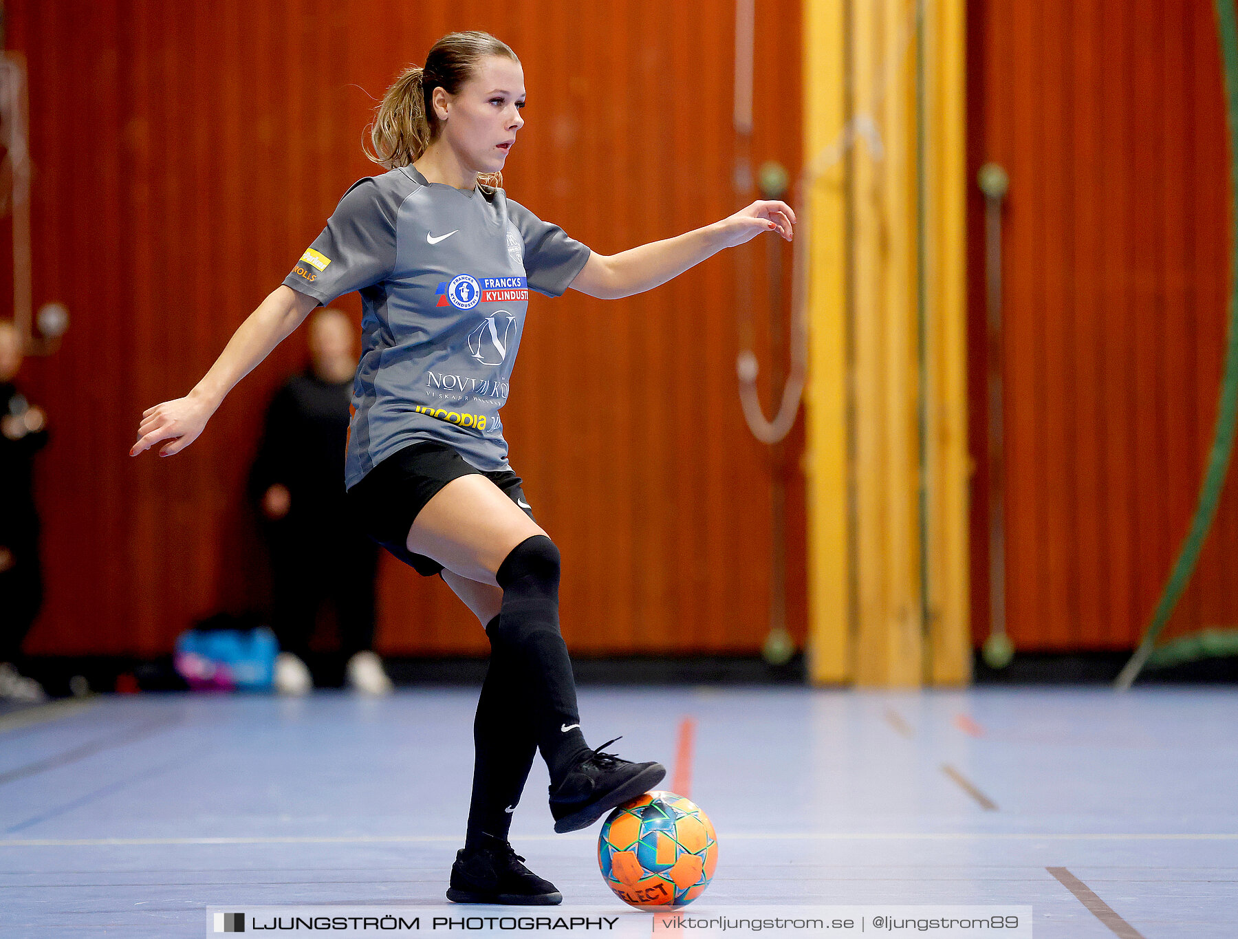 Dina-cupen 2023 1/4-final Falköpings FC-IFK Hjo 3-0,dam,Idrottshallen,Töreboda,Sverige,Futsal,,2023,300785